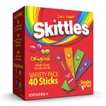 The Jel Sert Company Skittles Singles to Go Drink Mix Variety Pack, Sugar Free - 30 Sticks