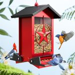 Squirrel Proof Bird Feeder for Outd