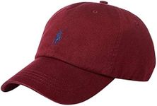 Polo Ralph Lauren Men's Hat Red One US Size Baseball Cap Chino Sport