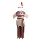 Lito Angels Native American Indian Costume Fancy Dress Up Clothes Set with Headband for Kids Boys Age 2-4 Years, Brown (Tag Number 0M)