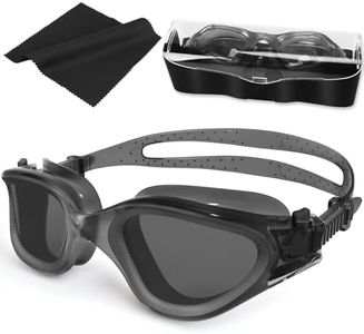 Gafas de natación polarizadas Anti-vaho Protección UV Impermeable, Gafas Natación para Hombres, Mujeres, Adultos y Adolescentes
