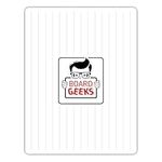 Board Geeks 1 Small Dry Erase Board for Kids - White Board for Kids, Students and Teachers | Durable, Portable Kids Mini Whiteboard with Rounded Corners | Double Sided Small White Boards (9"x12")