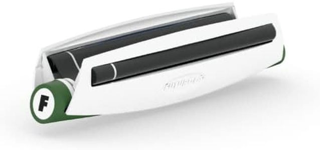 Futurola King Size Cone Roller for Precise Rolling - Effortlessly Roll Perfect Cones Every Time with Cone Rolling Machine for Rolling Papers (White Emerald)