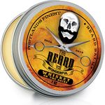 Premium Beard Balm - Moustache Balm 60ml - Beard Growth - Nourishes Facial Skin - Natural Ingredients Jojoba oil, Shea Butter and Beeswax - Whiskey on the Rocks scent