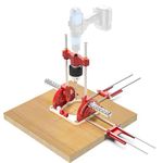 Multi Angle Drill Guide Portable Drill Guide Precision Drill Guide for 1.5-13mm Power Drills, 0° to 60° Angle Drill Guide for Hand Drill with Drill Chuck & Key