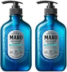 MARO Deo Scalp Shampoo Cool Shampoo Scalp Cleanser - Scalp Cleansing Shampoo - Soothing Cool Shampoo Designed to Remove Dirt, Odor, Refresh Scalp, Gift for Men - 13.5 oz / 400 ml (2 Pack)