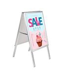 Yorking A2 Board Sign Display Pavement Board Double Aluminum with Waterproof Covering Display Stands