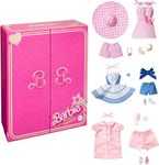 Barbie Clothes from Barbie The Movie, Collectible Fashion Pack with Three Iconic Film Outfits Including Shoes and Accessories