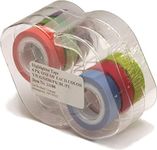 Lee Removable Highlighter Tape 1 Roll of 6 Standard Colours 1/2" with Dispenser (13188)