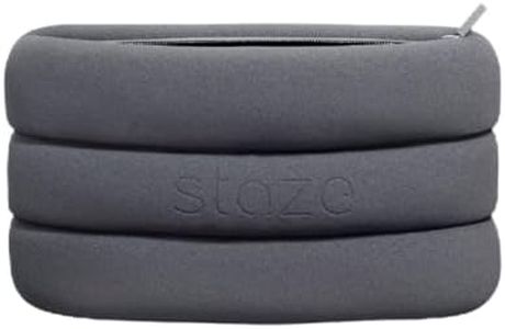 Staze Bag - Waterproof, Neoprene Pouch with Carbon Filter, Zipper Closure Stylish Pouch for Travel & Storage (Slate, 10.5” x 7”)
