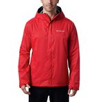 Columbia Men's Watertight Ii Jacket Shell, Mountain Red, 2X