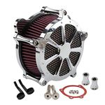 Motorcycle CNC Air Cleaner Filter Intake System for Touring Road King Electra Glide Road Glide Softail Dyna