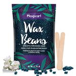 Wax Beads for Hair Removal, 2.5lb Maxpearl Hard Wax Beans Refill Bag for Brazilian Bikini, Face, Eyebrows, Underarms, Arms, Chest, Back, Legs, Coarse Body Hair Specific