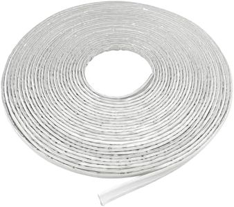 InstaTrim Bug Barrier Sealant for Gaps and Cracks, Self-Adhesive to Keep Out Bugs, Insects, Dust, and Moisture, 3/4 Inch Wide, White (3/4 in x 50 ft)