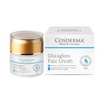Cosderma Glutagloss face cream Glutathione Skin Cream with Kojic Acid & Vitamin C | Reduce Dark spots & Hyperpigmentation | Glutathione Cream for Men & Women 50gm