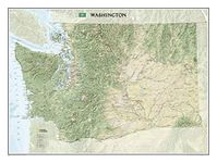 Washington, Tubed: Wall Maps U.S. (National Geographic Reference Map)