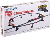 Bachmann Trains 8 PC. E-Z TRACK TALL PIER SET - HO Scale