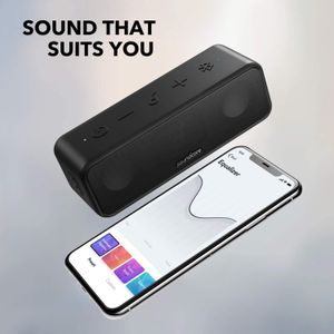 Soundcore 3 Bluetooth Speaker – Portable Wireless, 24H Playtime