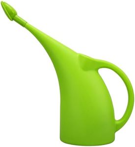 MyLifeUNIT Watering Can for Indoor Plants, Water Can with Shower Head, 1/2 Gallon (Green)