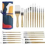 CONDA Paint Brushes Set of 24 Diffe