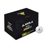 JOOLA Table Tennis Balls 3 Star Training Advanced 40+ mm Diameter Premium Table Tennis Balls White Pack of 36