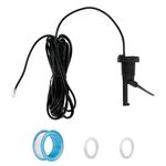 Watflow Flow Switch with Tee for Hayward Salt Away with 15Ft Cable, Pool Flow Switch Suitable for Hayward Aquarite Flow Switch, Replacement Salt Cell for Hayward Salt System.