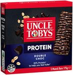 Uncle Tobys Double Choc Protein Muesli Bars 5 Bars (40 Count, Pack of 8)