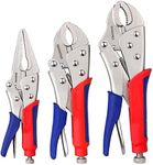 WORKPRO 3-Piece Locking Pliers Set,