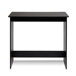 Furinno Simplistic Computer Desk, Study Desk, Writing Desk, Espresso, 80 (W) x 75.7 (H) x 39.4 (D) cm