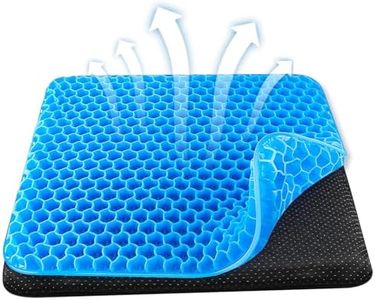 Opakawpop Soft Sitter Cushion Gel Seat Cushions for Sitting Pressure Sore Cool Honeycomb Cushion for Pressure Relief Breathable Coccyx Sciatica Pain Cushion for Long Sitting Home Office Car