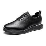 Bruno Marc Men's Fashion Dress Sneakers Oxfords Classic Casual Shoes 2.0, Black, 10