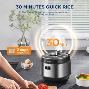 Midea 2L Rice Cooker – 9-Function Multi-Cooker