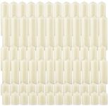 MTLEE Set of 72 Ivory Pillar Candle