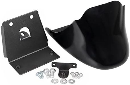 XMMT Negro brillante Cubierta inferior Spoiler delantero Chin Carenado Para modelos Harley Sportster Iron XL 883/1200 2004-2018