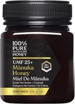 Manuka Honey New Zealand 100% Pure UMF 25+ MGO 1200+ Raw & Unfiltered Certified Award Winning Silky Smooth Taste & Texture 250g