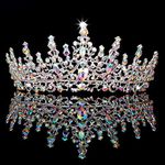 TOBATOBA AB Silver Wedding Tiara fo