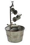 Deco 79 Metal Fountain with Waterin