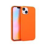 FELONY CASE - iPhone 13 and iPhone 14 Neon Orange Clear Protective Case, TPU and Polycarbonate Shock-Absorbing Bright Cover - Crack Proof with a Gloss Finish - Full iPhone Protection