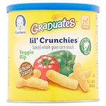 GERBER Lil’ CRUNCHIES, Veggie Dip, Toddler Snacks