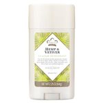 Nubian Heritage/Sundial Creations Indian Hemp and Haitian Deodorant, Vetiver with Neem Oil, 2.25 Ounce