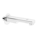 Pixaflo Admix Brass Bath Tub Spout with Wall Flange | Chrome (Pack of 1)