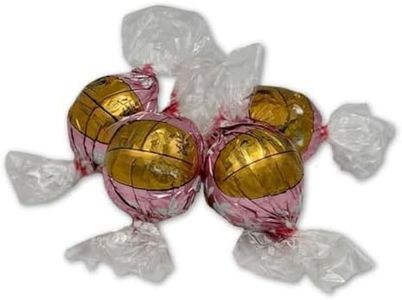 Neapolitan White Chocolate Truffles, Strawberry Vanilla Chocolate Flavor - 25 lb (Approx. 1,000 pieces)