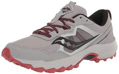 Saucony Men's Excursion TR16 Trail Running Shoe, Alloy/Lava, 11 W US