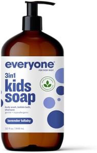 Everyone 3-in-1 Soap for Every Kid Safe, Gentle and Natural Shampoo, Body Wash, and Bubble Bath, Lavender Lullaby