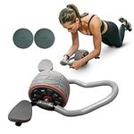 Ab Buddy Ab Roller Exercise Wheel for Home Gym, Ab Wheel Roller for Core Workout, Ab Workout Equipment for Core and Abdominal Strength Training, Home Workout Ab Machine and Gym Accessories.