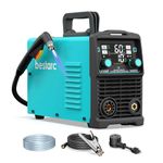 bestarc Plasma Cutter, [Blow Back Pilot Arc][Large LED][Air Sensor] 60A Non-HF bestarc Plasma Cutter Machine 110V/220V Dual Voltage, 5/8" Clean Cut 4/5" Max Cut, Post Flow, 2T/4T for Beginners DIY