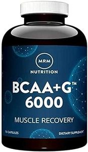 MRM - BCAA+G 6000, Ultimate Muscle Post-Workout Recovery Formula, Supports Muscle Size & Strength, Recovery, Reduces Fatigue & Muscle Soreness (150 Capsules)