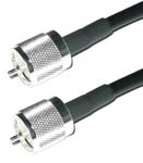 Times Microwave LMR-240 Coaxial Cable with MPD Digital PL-259 connectors Used for Ham CB Radio UHF VHF HF Antennas - 50ft