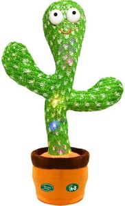 Hunfur Talking Cactus Toy with Volume Control