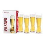 Spiegelau 4991970 Classics Pilsner Beer Glasses (Set of 4), Clear